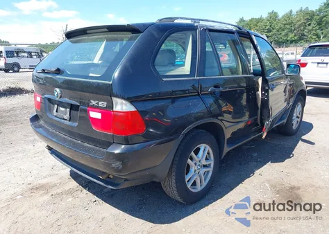 2005 BMW X5 3.0I из США, поврежденный, VIN 5UXFA13585LB09690
